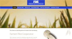 Desktop Screenshot of farmersrice.com